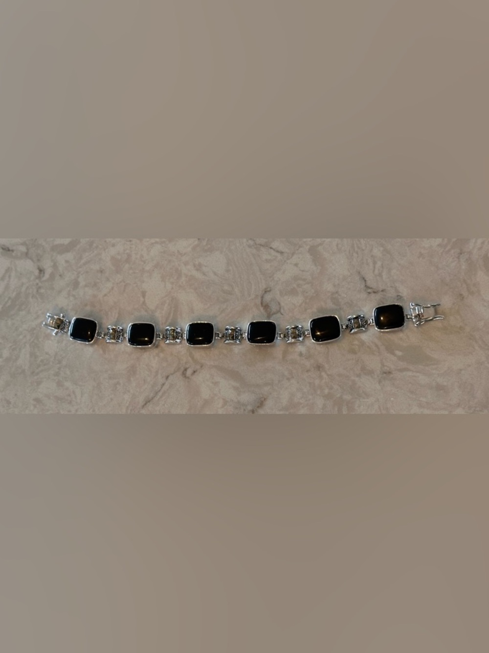 Lia Sophia Black Onyx Bracelet